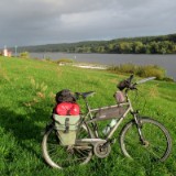 2609F 024 Elbe am Morgen